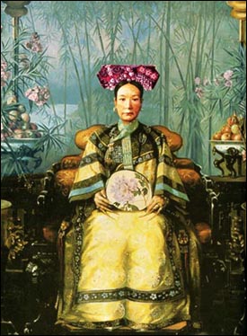 The Dowager Empress Tzu-hsi; she moved to ban opium during the reforms after the Boxer Rising.